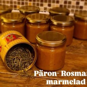 Päron- Rosmarinmarmelad